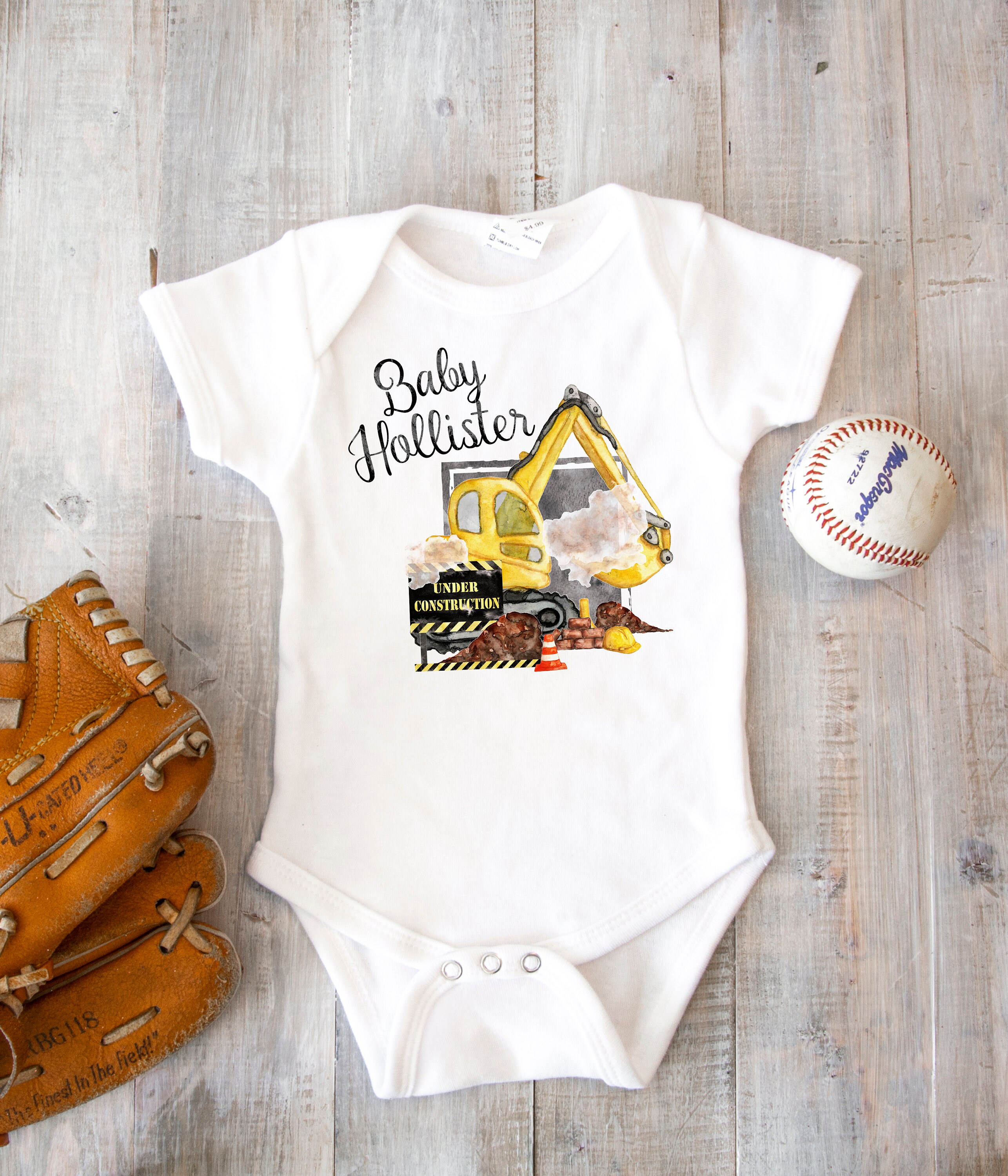 Personalised Baby Boy Vest Bodysuit Baby Onsie Fun Newborn Etsy