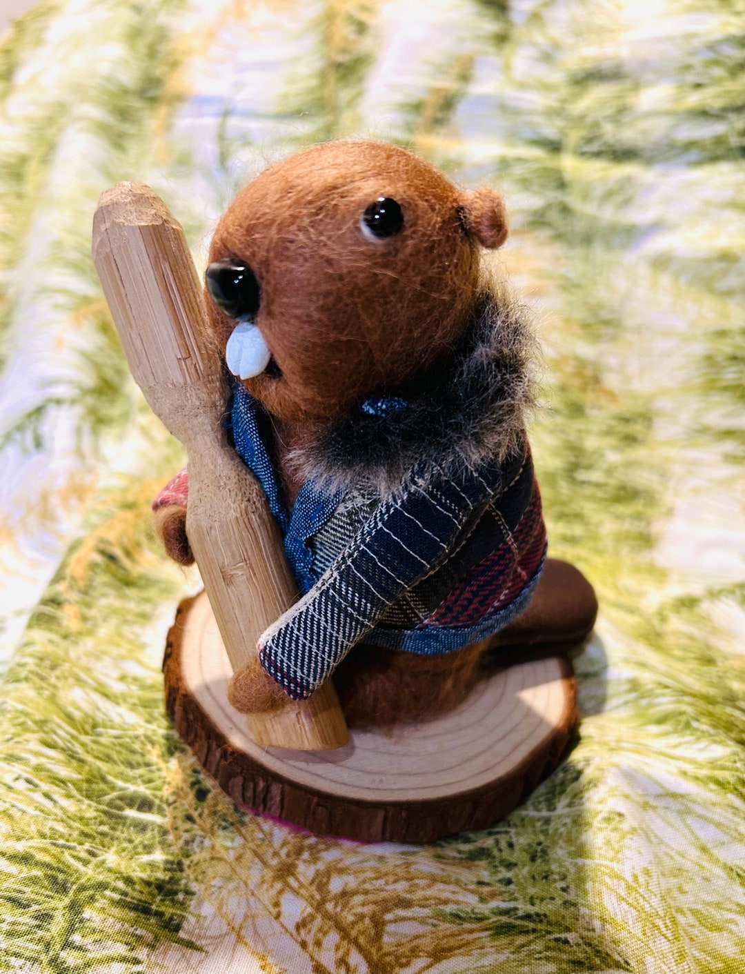 Bob the Beaver : a Needle Felted Figure - Etsy UK