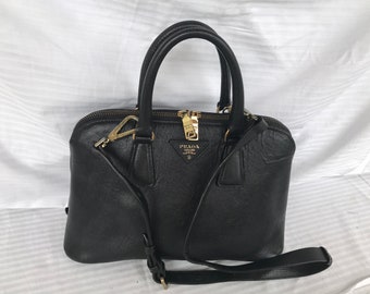 OUTLET ! 20 % de réduction + livraison gratuite dans le monde entier ! Prada ! Sac à bandoulière vintage en cuir pour femme