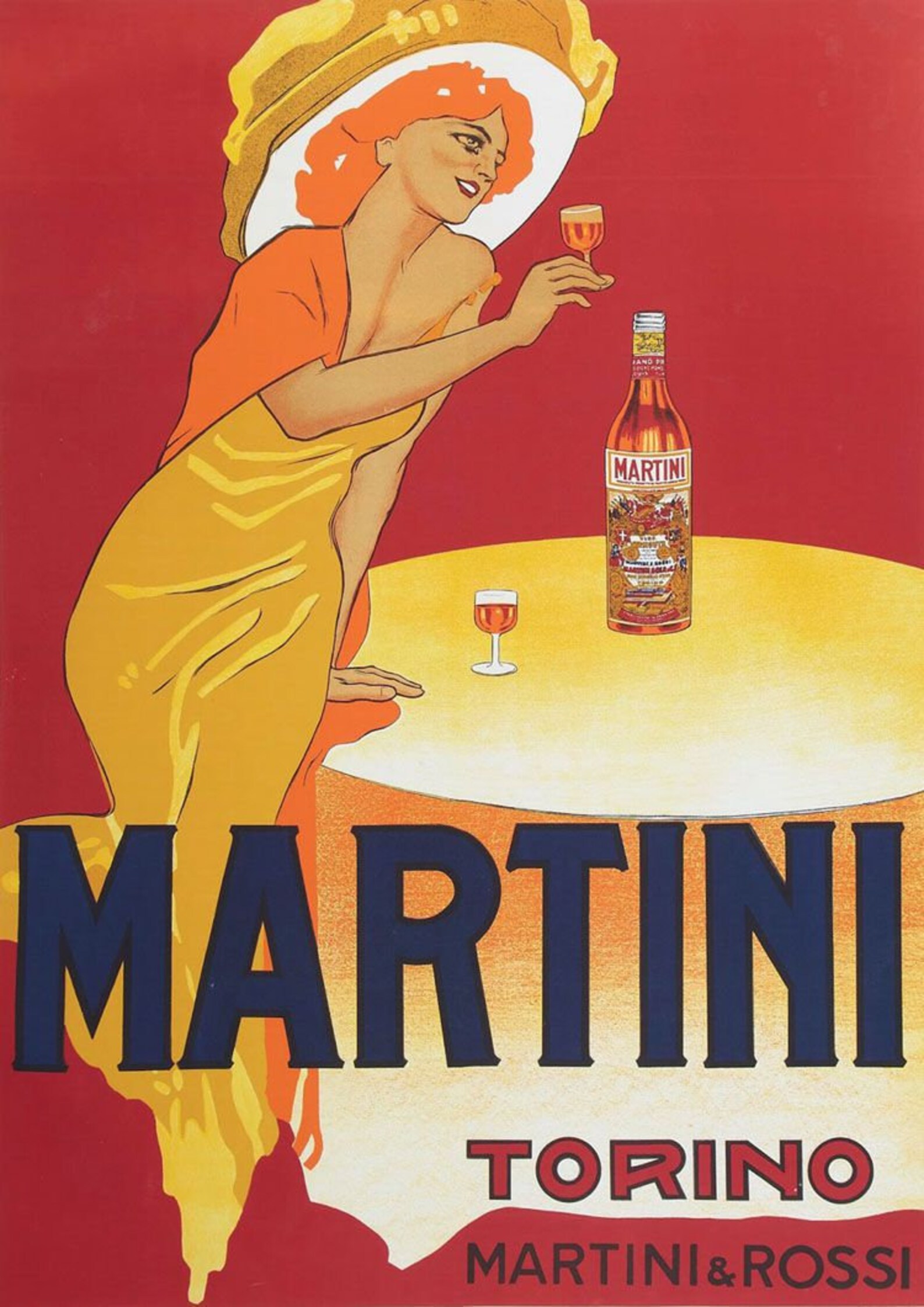 Martini Retro Giclee Poster Restored Vintage Wall Art Bar / Etsy UK