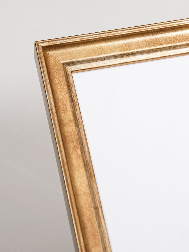 A3 gold frame by cherry pete frames