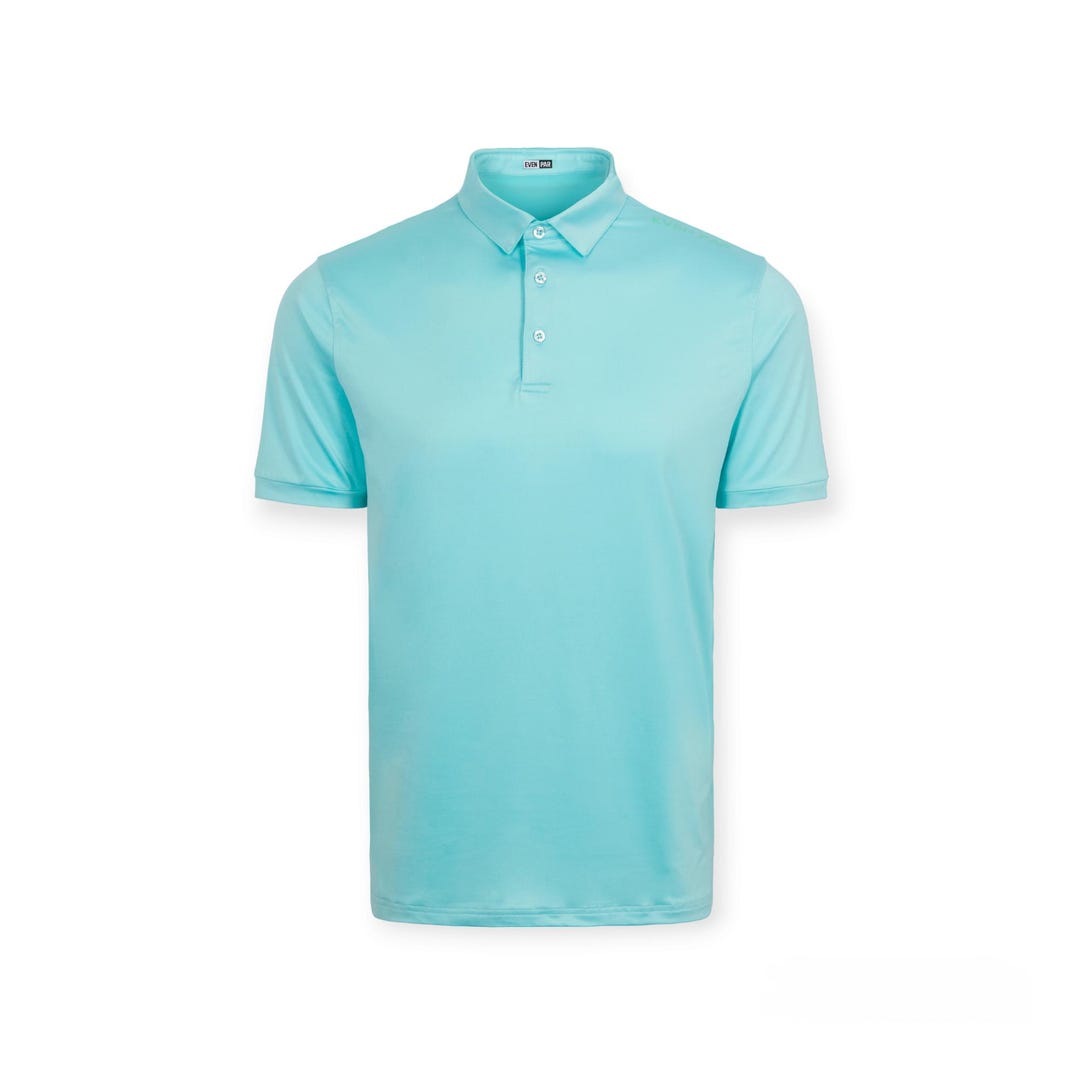 Toddler Boy Light Blue Golf Polo main image 0