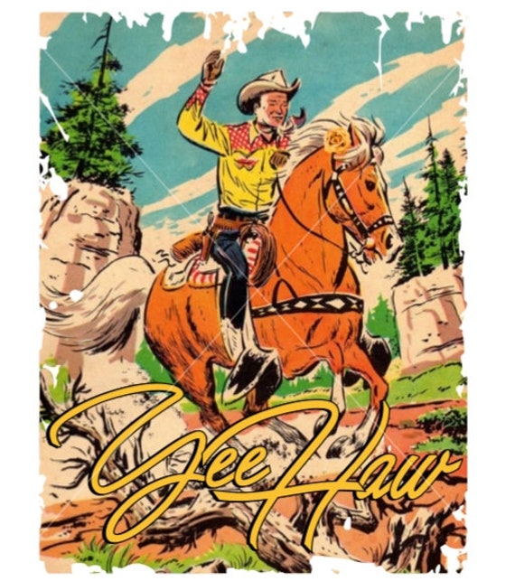 Vintage YeeHaw Cowboy