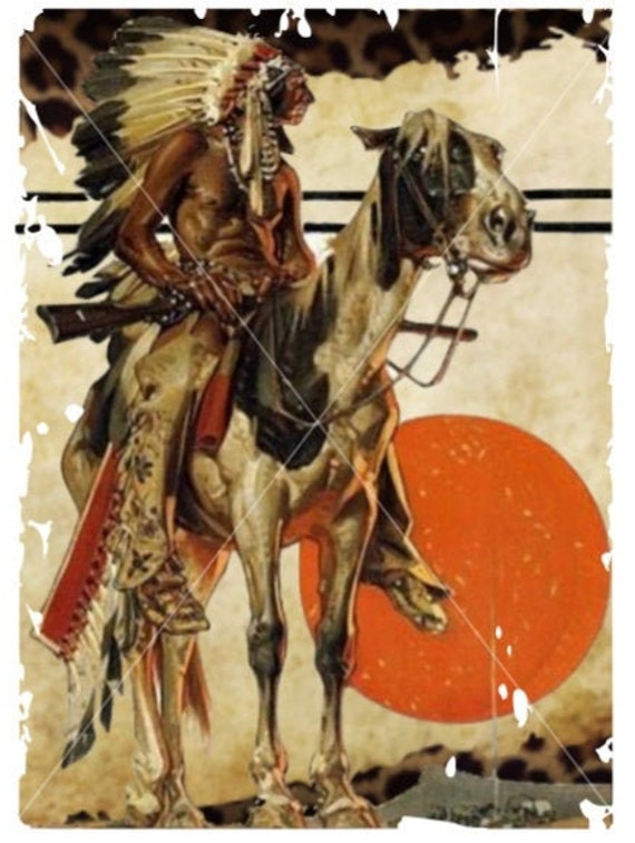 Indian Riding Horse PNG
