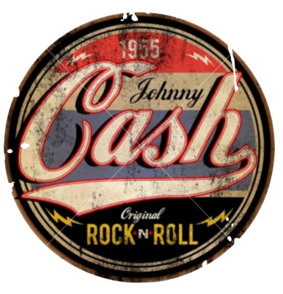 Johnny Cash Rock N Roll PNG