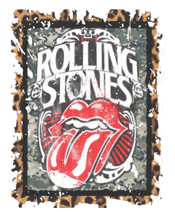 Rolling Stones Camo PNG