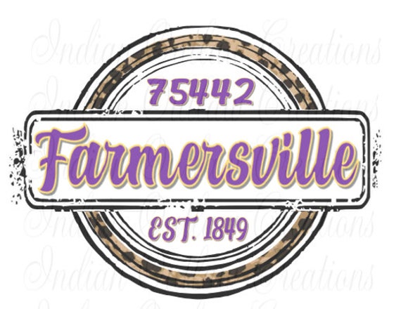 Farmersville Farmers Vintage PNG