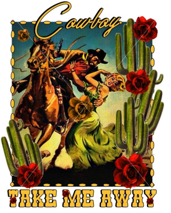 Cowboy Take Me Away PNG