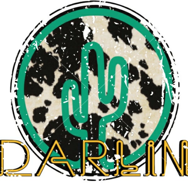 Cowhide Darlin PNG