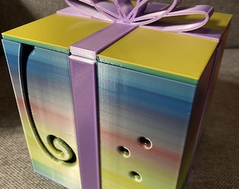 Gift Box Yarn Bowl STL File