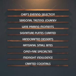 Changeable Wall Menu Board – Wooden Letter Price Menu for Cafes, Bakeries & Restaurants
