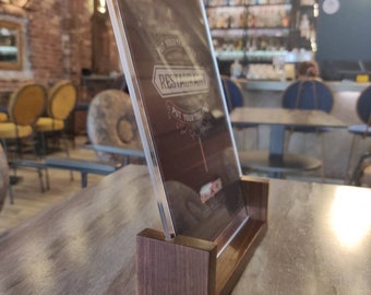 Tischaufsteller Menühalter Preisschildständer Preisschild Cardholder Cafe Bistro 