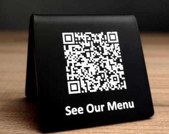 Acrylic QR Table Stand