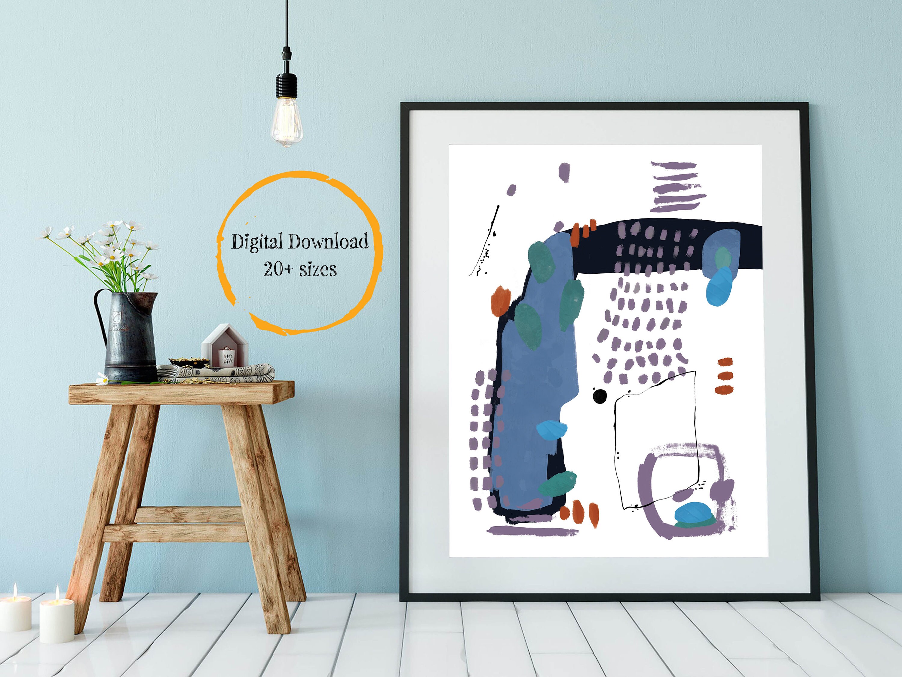 Large Minimalist Printable Wall Art, Instant Download Minimalist ...
