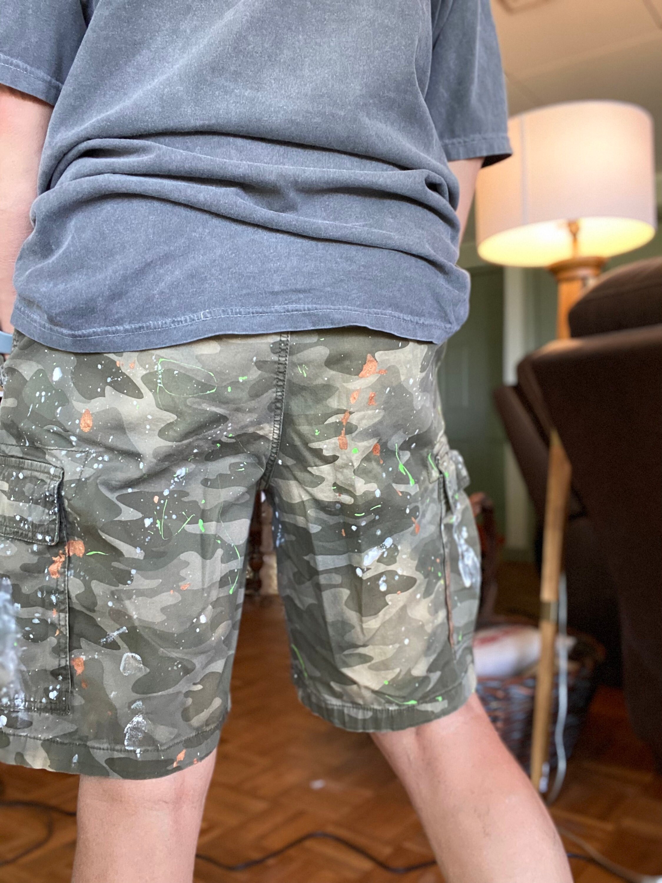 パンツ VACANT Archive : 25SS / MOKSHA BERMUDA PANTS (CAMO) ZF_Zero5_TigerStripeGold_2_85e