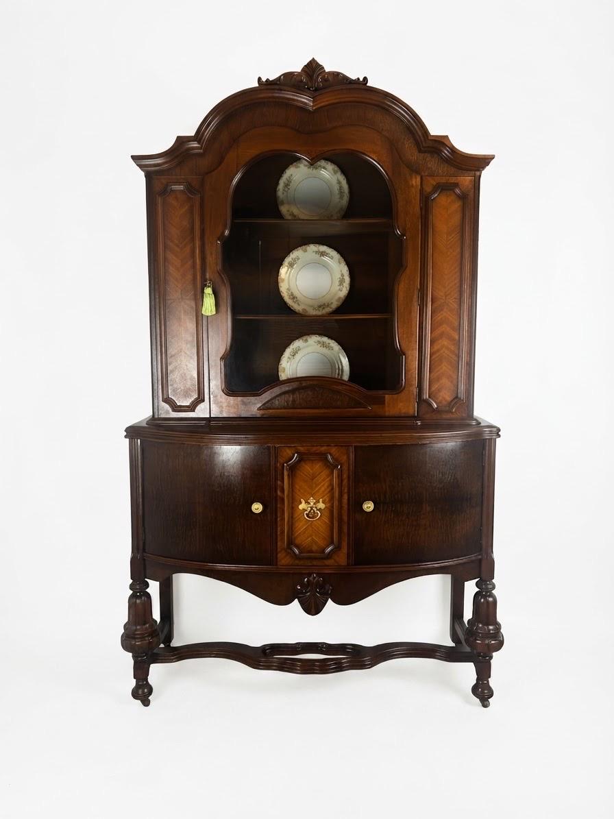 Jacobean Hutch Cabinet - Etsy