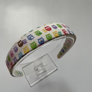 Owl fabric headband/headband for women/headband for girls/comfortable headband/hair accessories