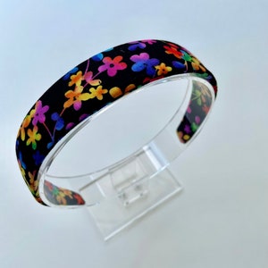 Flower fabric headband/colorful headband/headband for women/headband for girls/comfortable headband/hair accessories/hairband