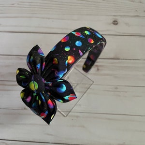 Planet fabric headband, galaxy, space, star gazer, hair accessories, headband for women, headband for girls