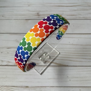 Rainbow Mouse Headband, Colorful headband, headband for women, headband for kids, hair accessories, comfortable headband