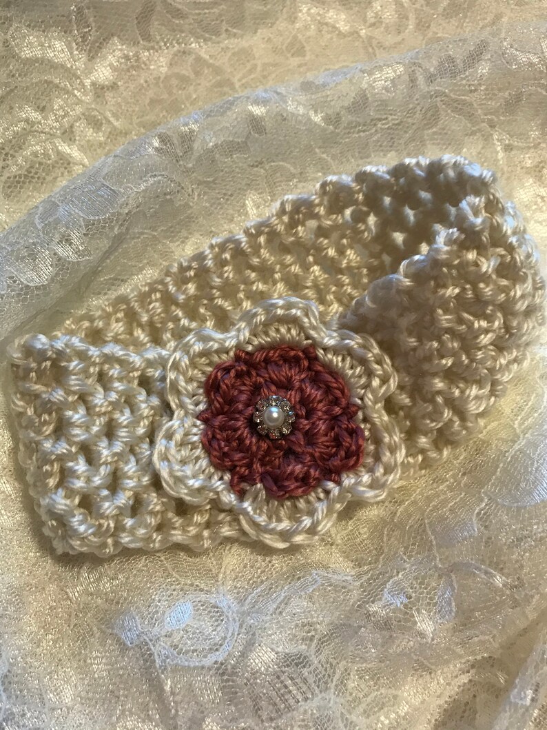 Crochet headbandgirls headbandheadband assorted colors