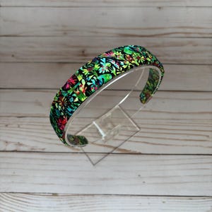 flower garden headband, hair accessories, headband for girls, headband for women, handmade gift, comfortable headband