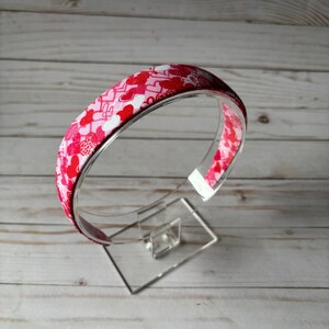 Valentine’s Day headband, hearts hair accessories, headband for girls, headband for women, comfortable headband