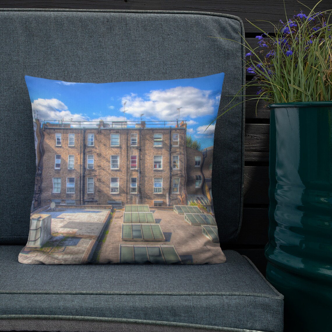 London Themed Pillow London Home Decor Pillow London England Etsy