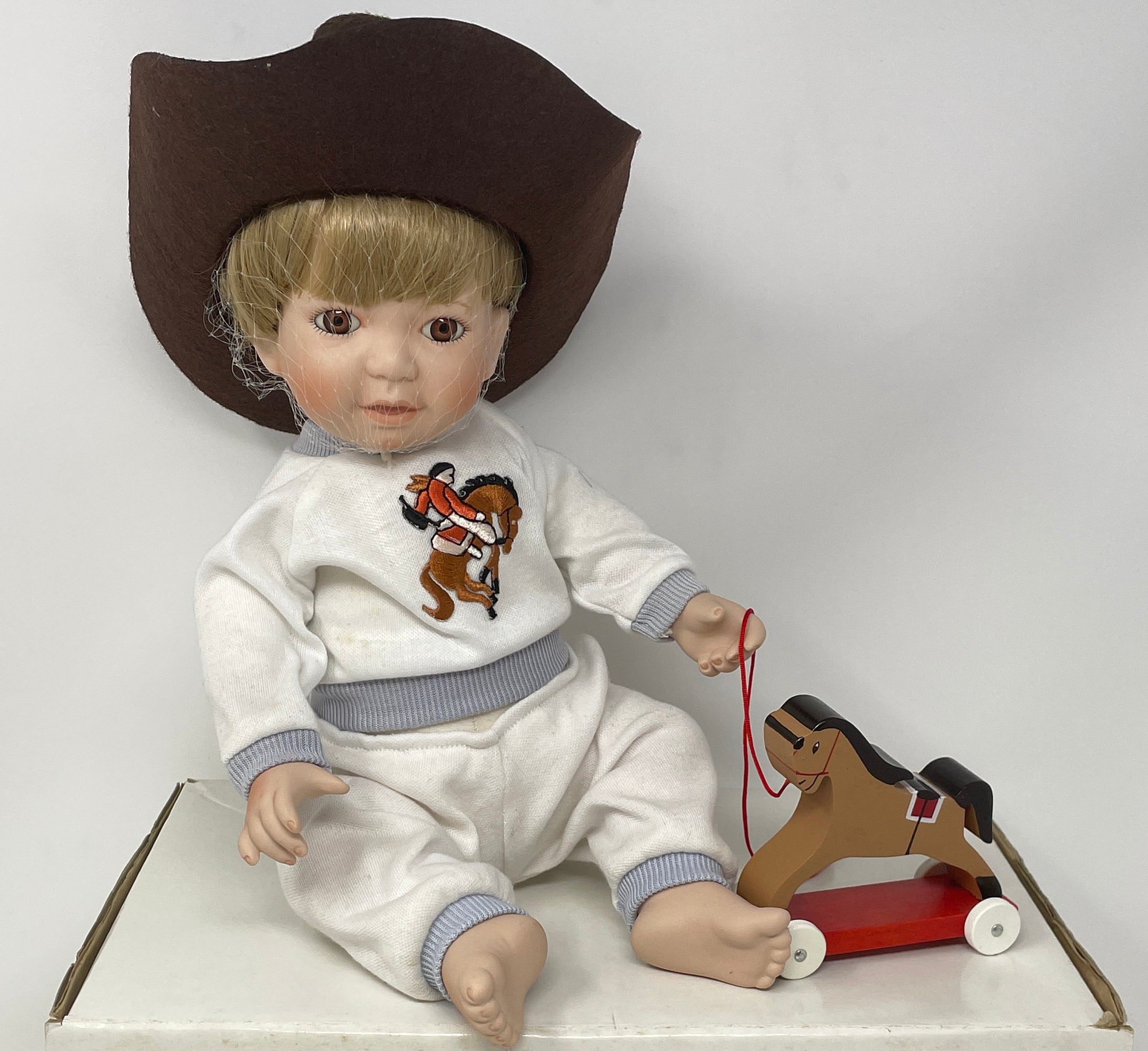 Danbury Mint Billy the Cowboy Kid Doll by Linda Steele Collectors