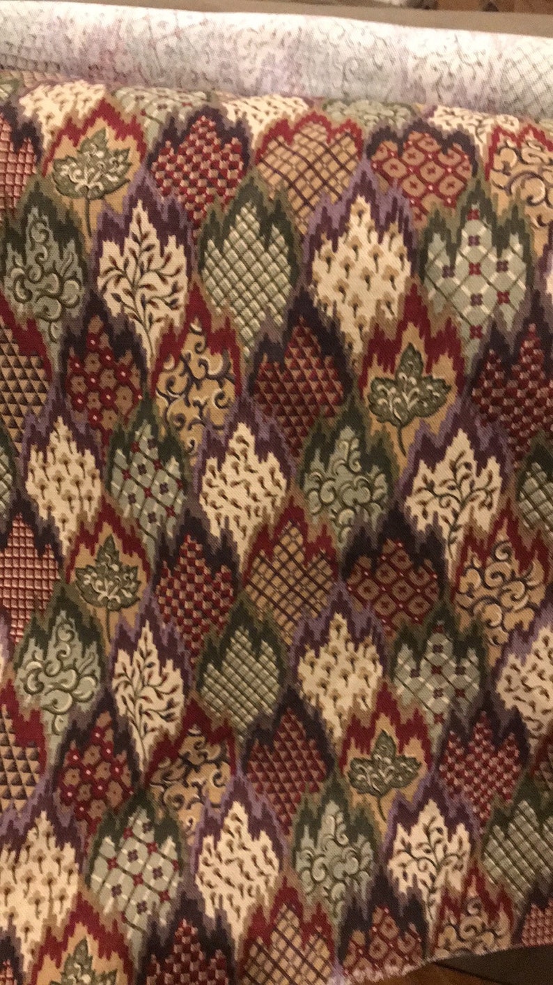 Waverly Ikat Fabric Material Hadley 2.5 Yards