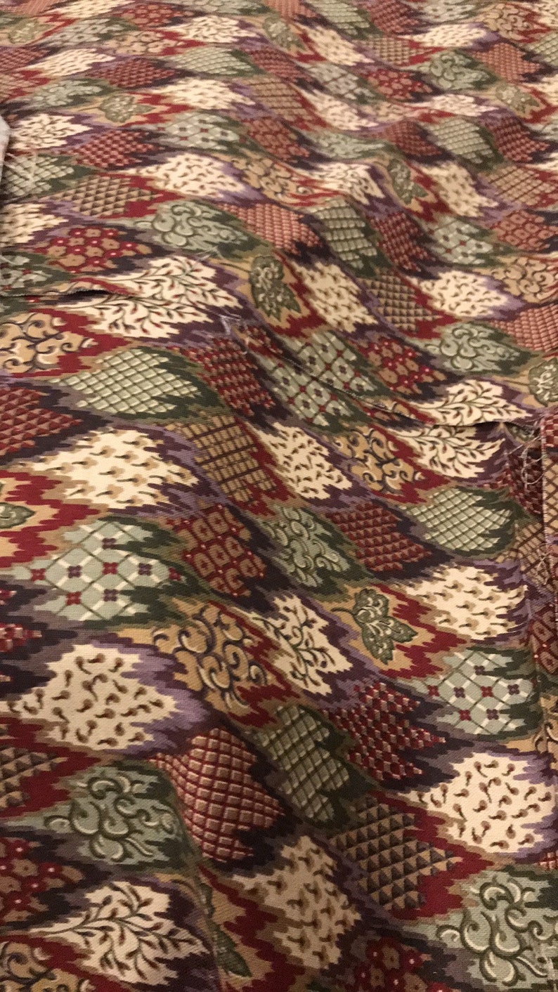Waverly Ikat Fabric Material Hadley 2.5 Yards