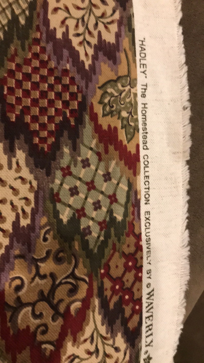 Waverly Ikat Fabric Material Hadley 2.5 Yards