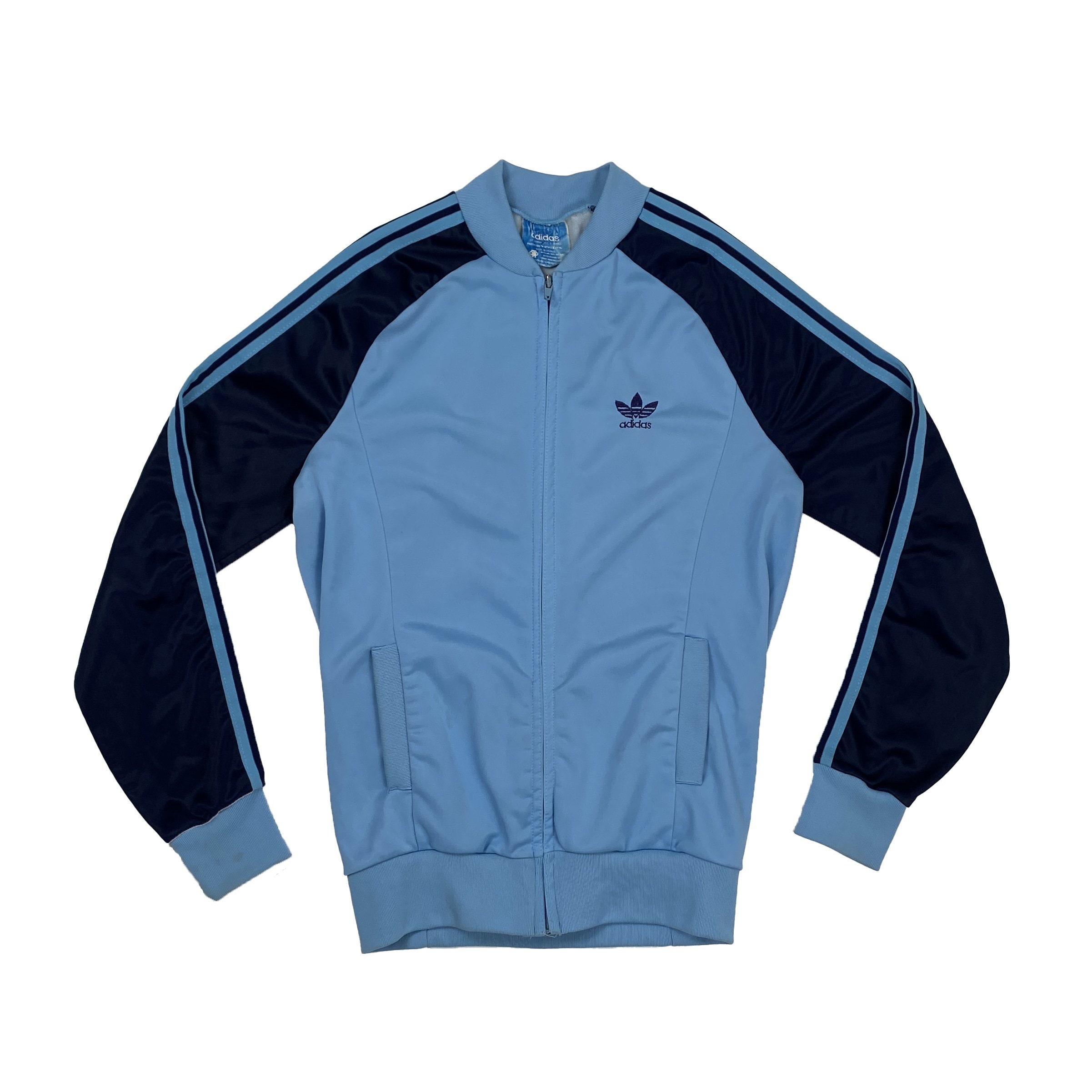 light blue adidas sweatshirt vintage