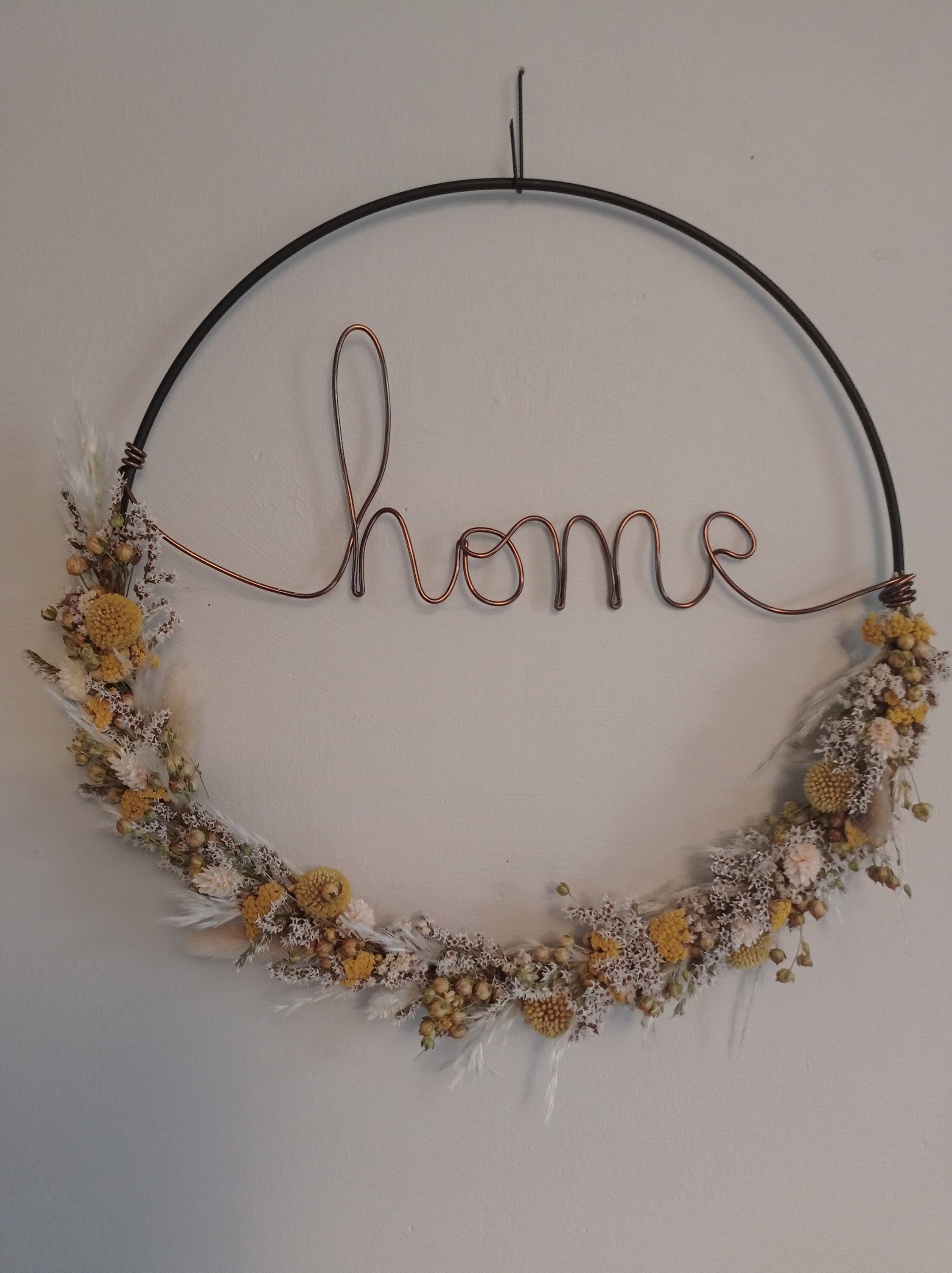 Couronne avec Inscription Home