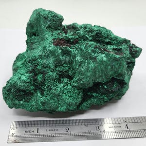 Large Beautiful Fibrous Malachite Matrix, 5.01 Inch Specimen - 0186