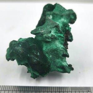 Natural Fibrous Malachite Matrix, 2.24 Inch Malachite Specimen - 0049