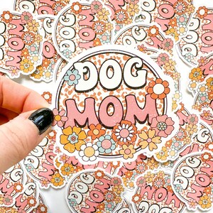 Naklejka wycinana wodoodporna Dog Mom