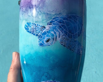 sea turtle yeti cup
