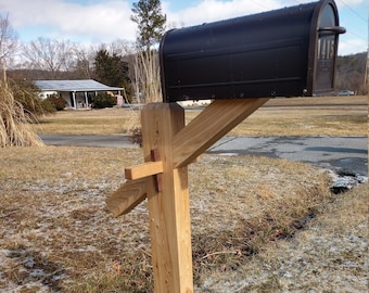 Custom 6x6 Cedar Mailbox Post Etsy