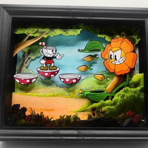 Cuphead shadow box