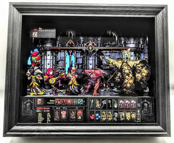 ダーケストダンジョンコレクターシャドーボックス - Etsy 日本