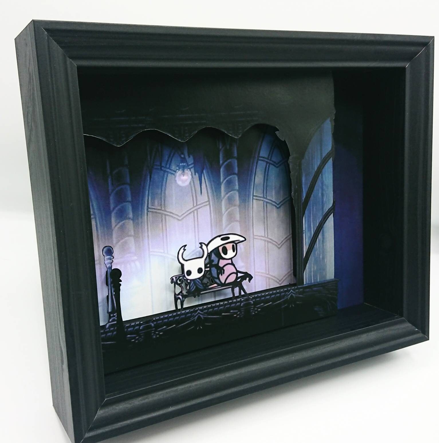 Hollow Knight Bench Shadowbox Etsy