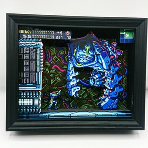 Metroid fusion nightmare shadowbox