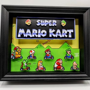 Super Mario Kart Shadowbox