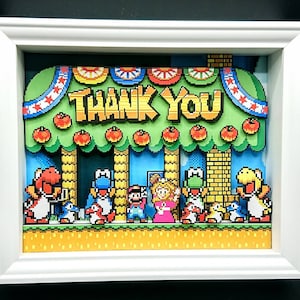 Super Mario World mettant fin à la shadowbox