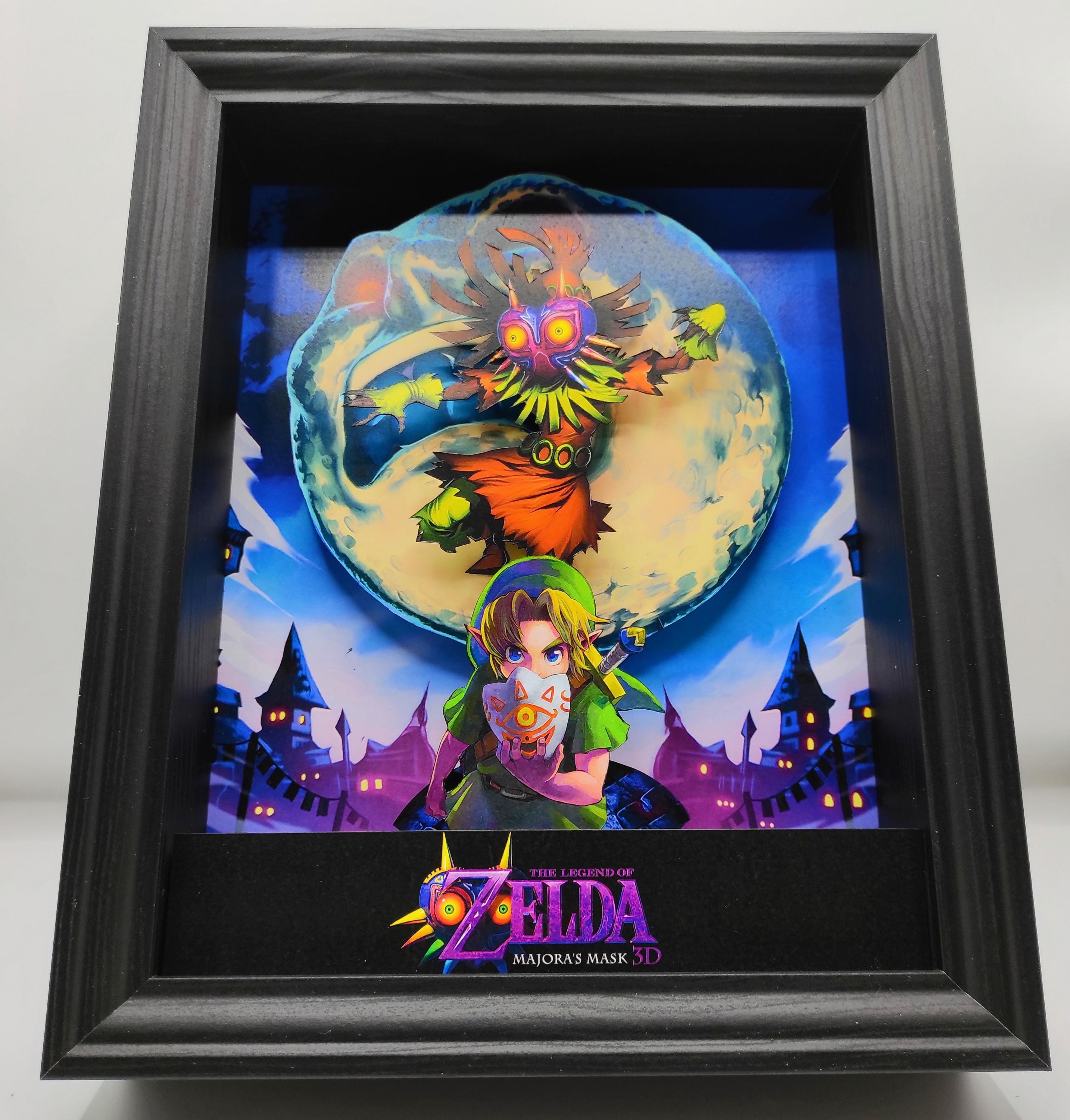 Zelda Majora's Mask Shadowbox