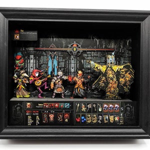 Darkest dungeon collector shadow box