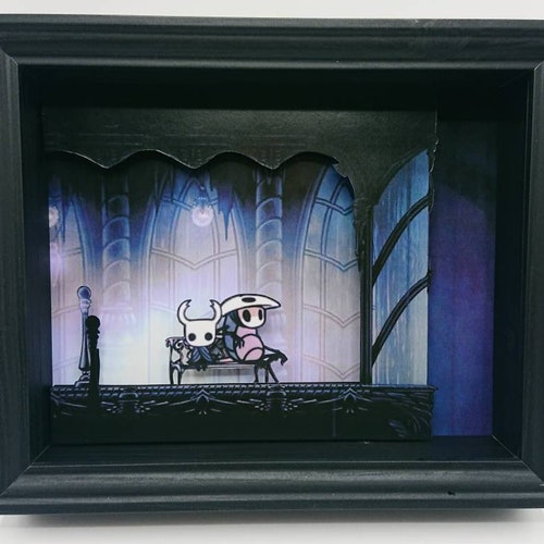 Hollow Knight Bench Shadowbox Etsy