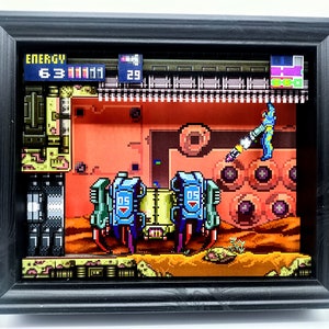 Metroid fusion shadowbox
