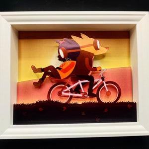 night in the woods shadowbox